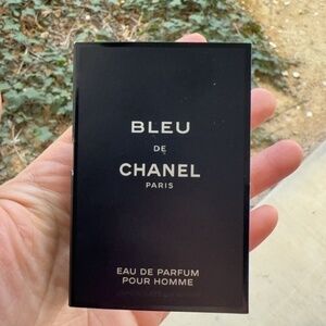 Chanel Bleu De Chanel Eau De Parfum EDP Sample Spray For Men .05oz, 1.5ml
